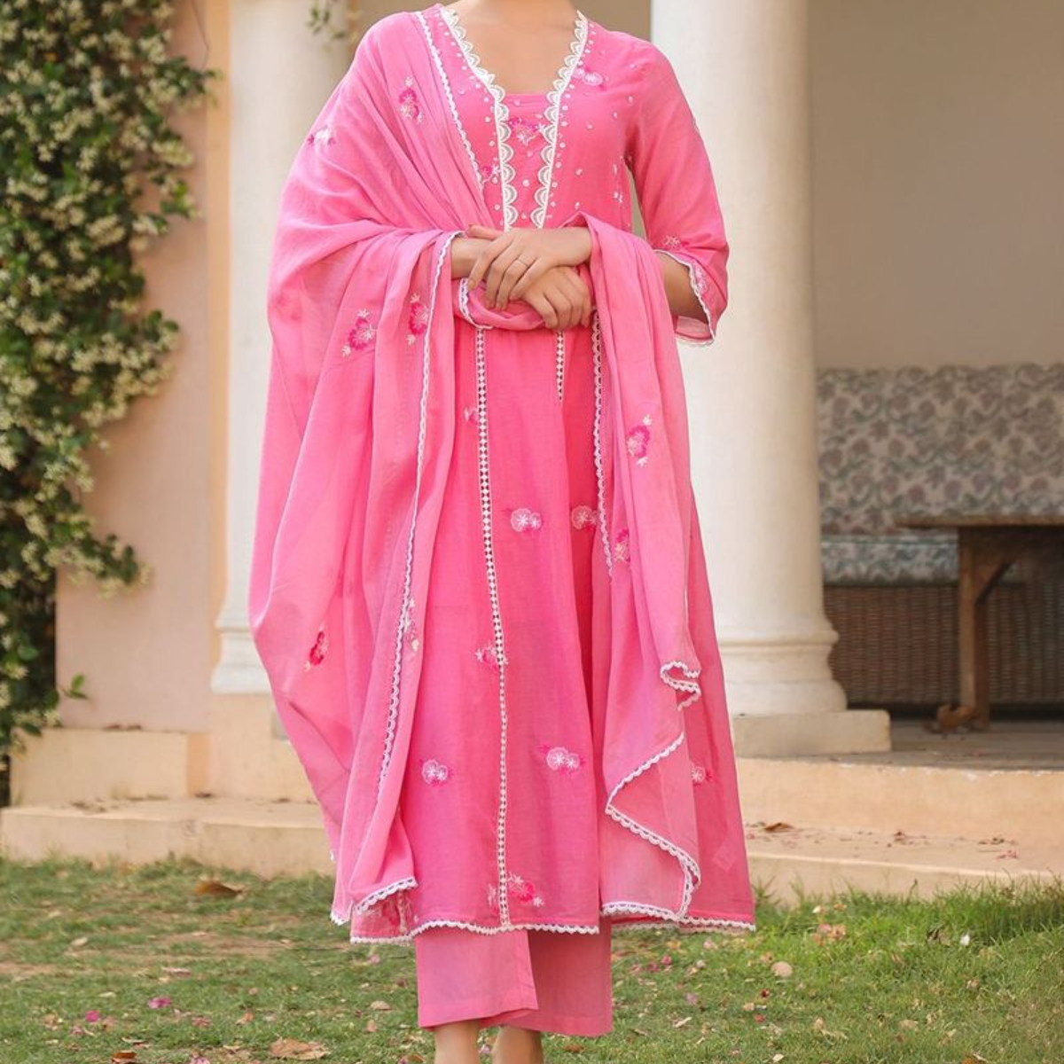 Elegant 3-Piece Women Kurti Set with Dupatta Combo Pack – Stylish, Comfortable & Versatile Ethnic Wear | KS-03