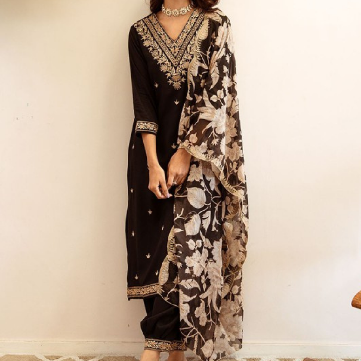 Pack of 3 | Elegant Silk Suit Set for Women | Festive & Party Wear |  SS-05