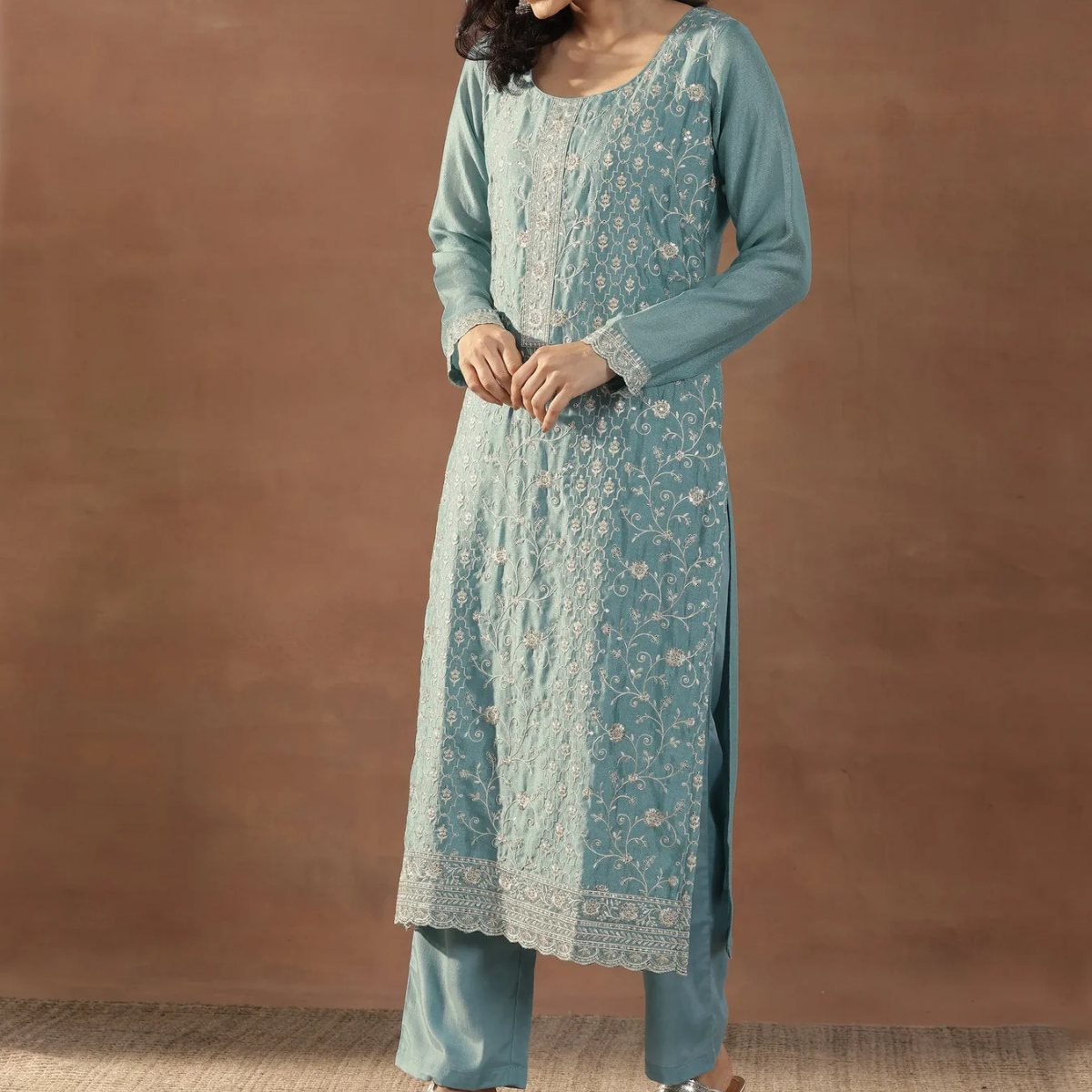 Pack of 3 | Elegant Silk Suit Set for Women | Festive & Party Wear |  SS-06