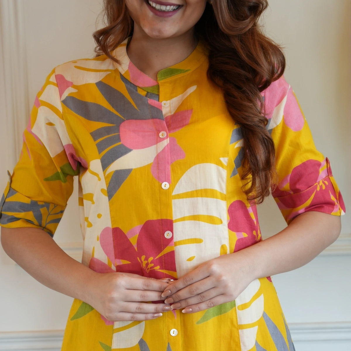3 Combo Soft Cotton Kurta with Stylish Printed Pants Set For Daily Wear | KSP-05