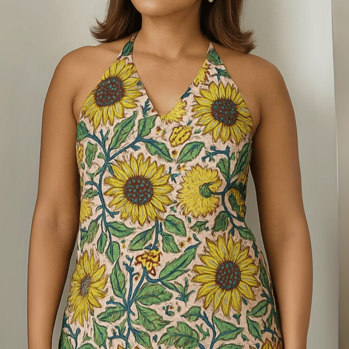 Pack of 3 | Stylish Halter Neck Kurtis for Women | Cotton Kurta Set | SKU: HSK-03