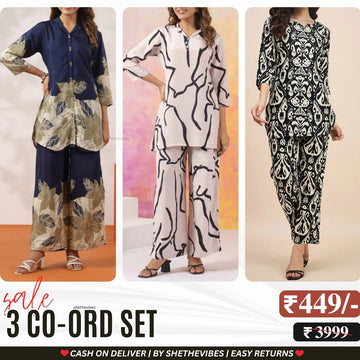 3-Piece Women’s Co-Ord Set | Complete Your Look with Our Trendy Set | WC-01