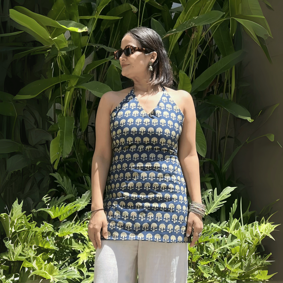 Pack of 3 | Stylish Halter Neck Kurtis for Women | Cotton Kurta Set | SKU: HSK-02