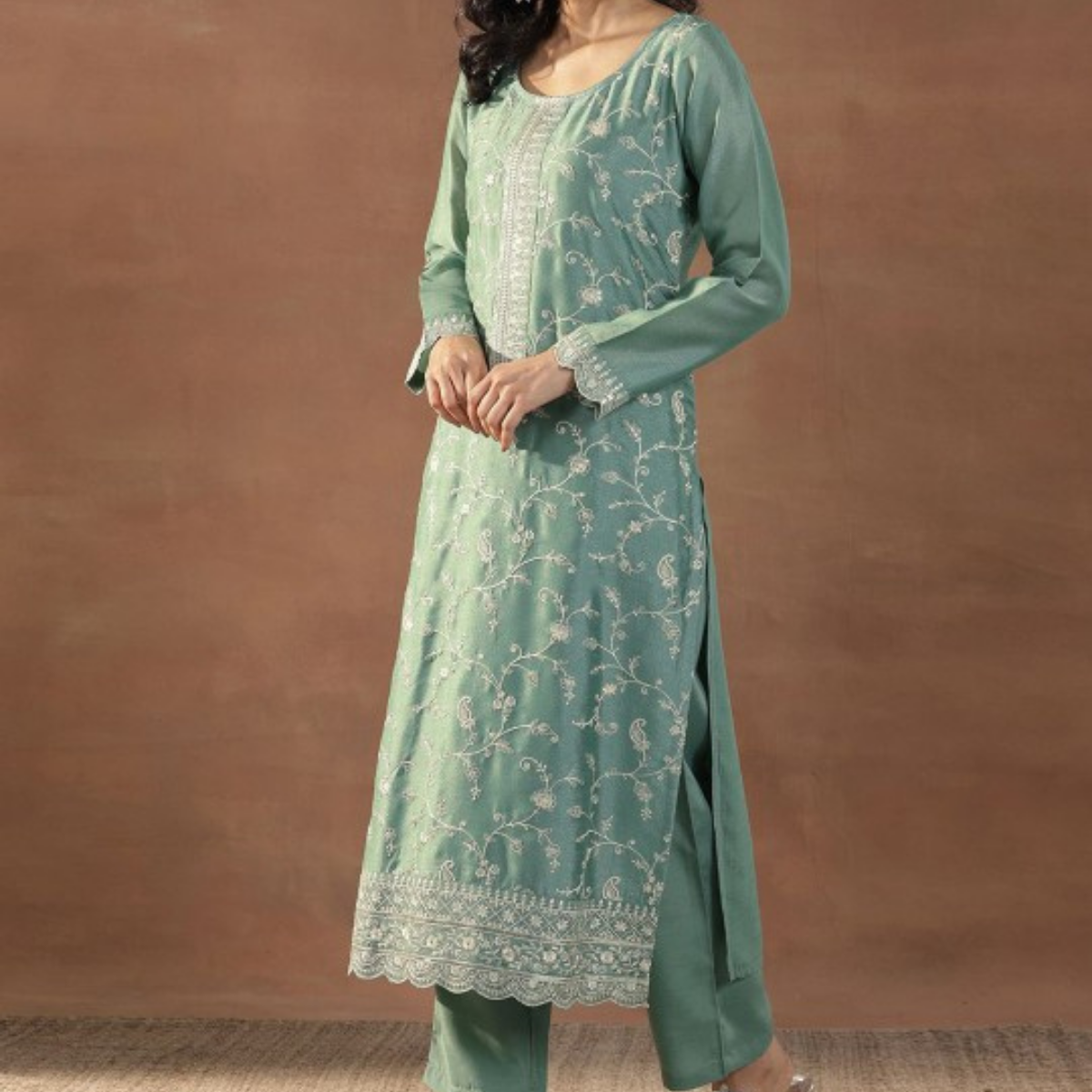 Pack of 3 | Elegant Silk Suit Set for Women | Festive & Party Wear |  SS-01