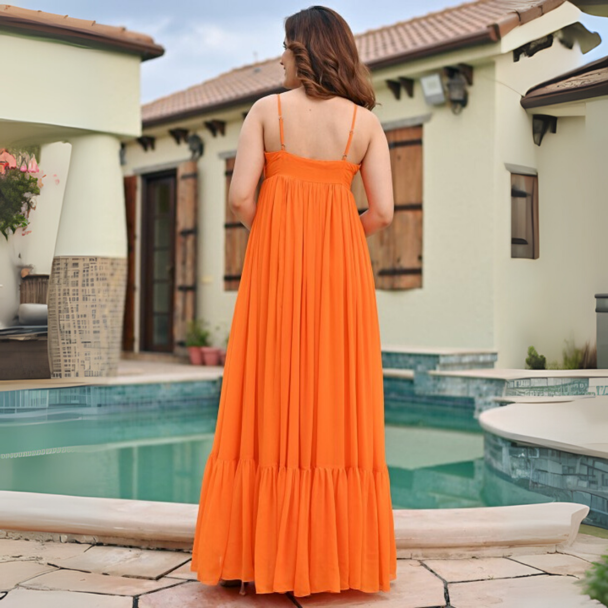 Women’s 3 Combo Maxi Dress Collection – Soft Wear Comfort & Style | MD-04