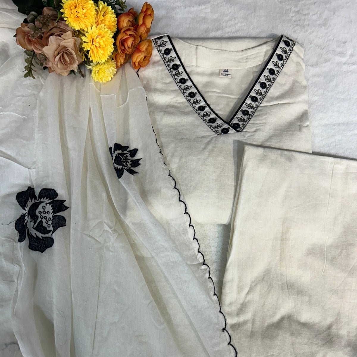 3 Combo Soft Cotton Kurta with Stylish Printed Pants Set For Daily Wear | KSP-07