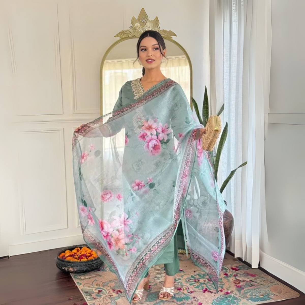 Elegant 3-Piece Women Kurti Set with Dupatta Combo Pack – Stylish, Comfortable & Versatile Ethnic Wear | KS-04