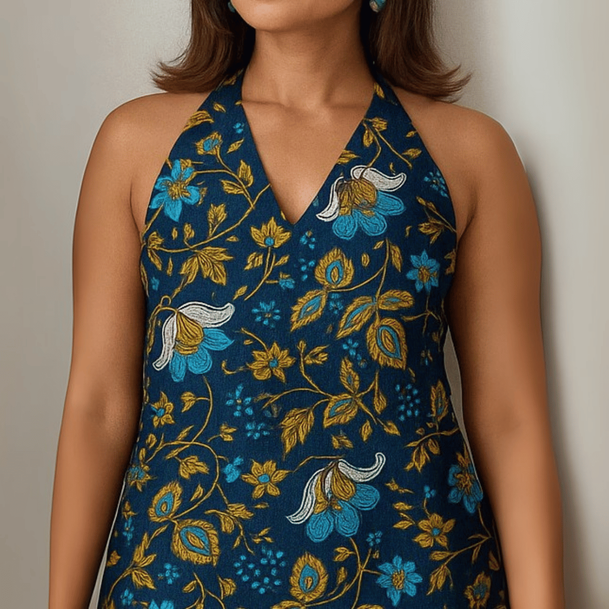 Pack of 3 | Stylish Halter Neck Kurtis for Women | Cotton Kurta Set | SKU: HSK-03