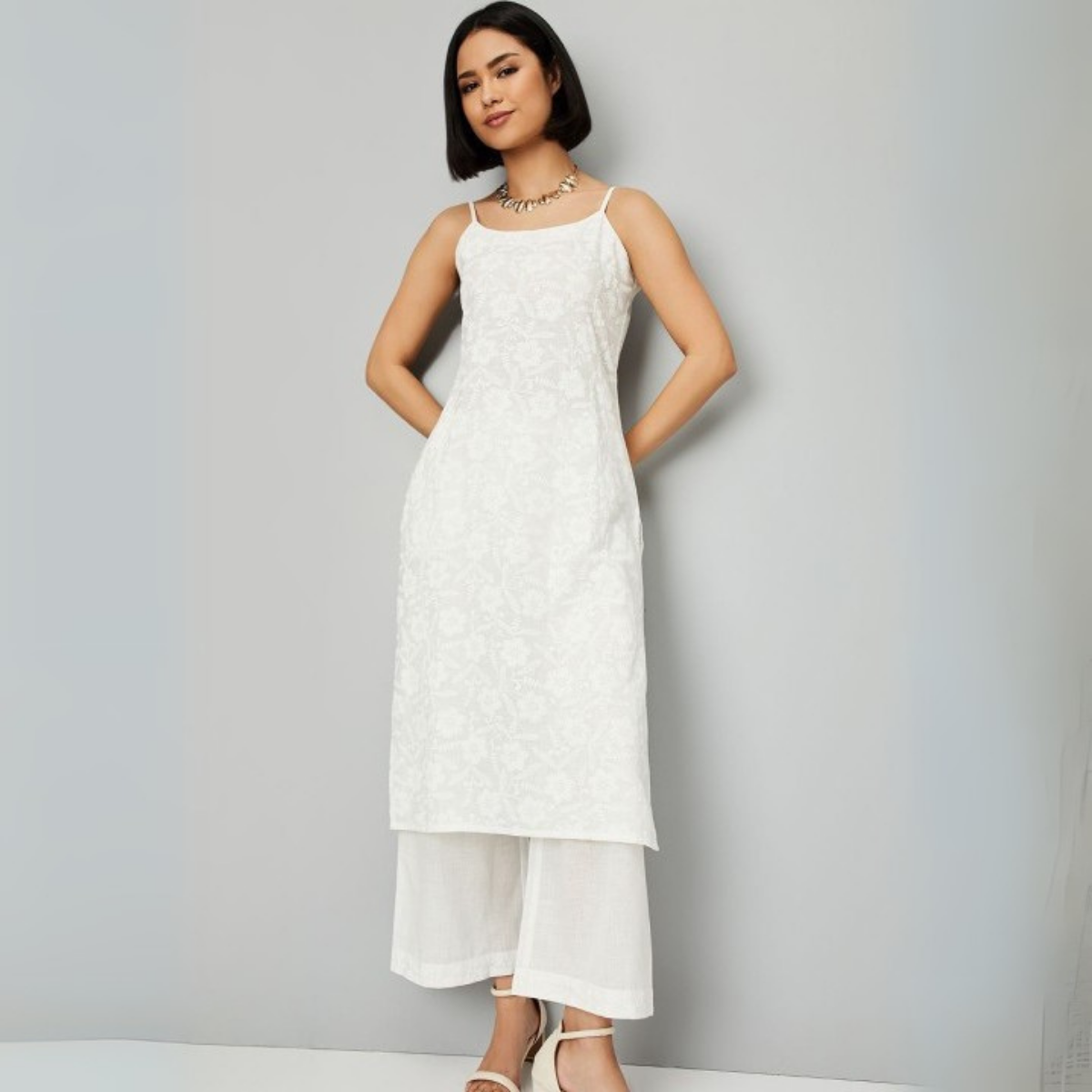 Pack of 3 |Chikankari Suit Sets with Dupatta | Traditional Ethnic Wear for Women | CSC-05