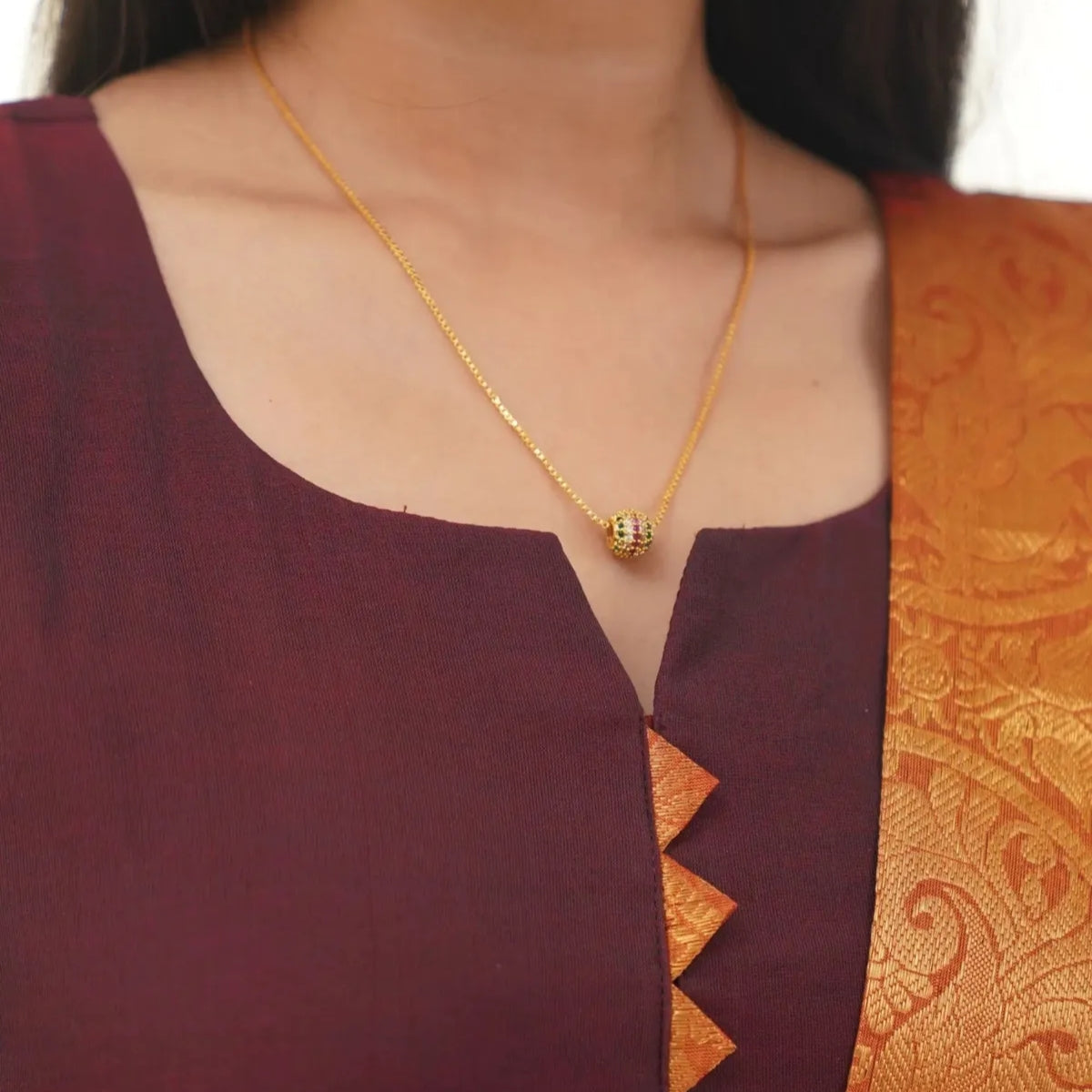 Vibrant Pack of 3 Silk Blend Suit Sets with Dupatta – Maroon, Yellow & Black | Sizes XS–3XL |  SS-07